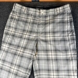 Nike Dri-Fit Golf Tour Performance Pants Men 34x31.5 Beige Straight Leg Mid Rise